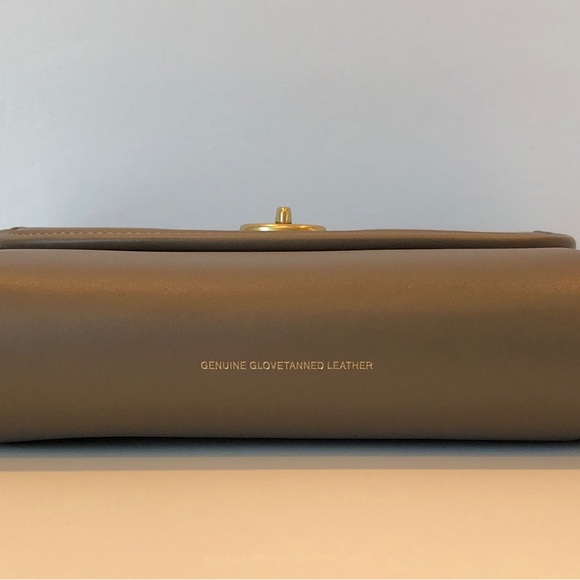 NWT Coach Originals C3486 Glovetanned Leather Kip Turnlock Crossbody-Dark Stone - Picture 5 of 11